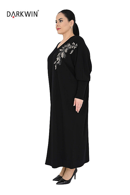 B14481 DARKWIN ELBİSE SIYAH - DARKWIN (1)