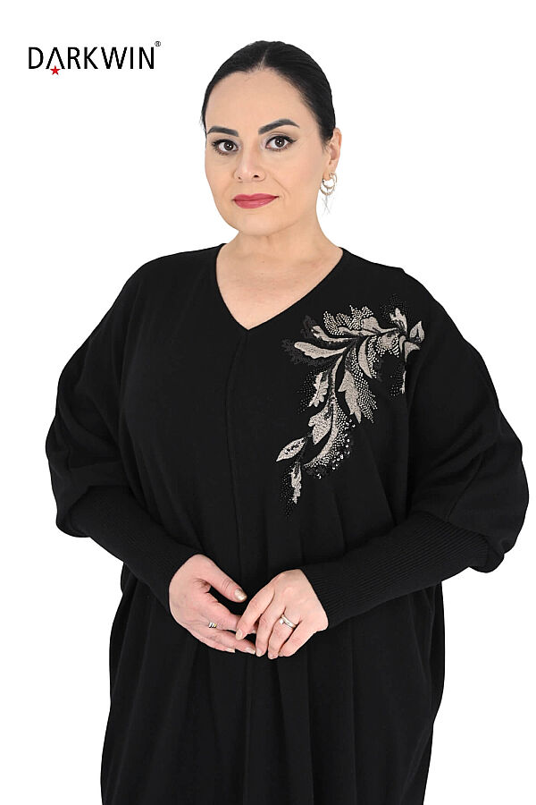 B14481 DARKWIN ELBİSE SIYAH - 4