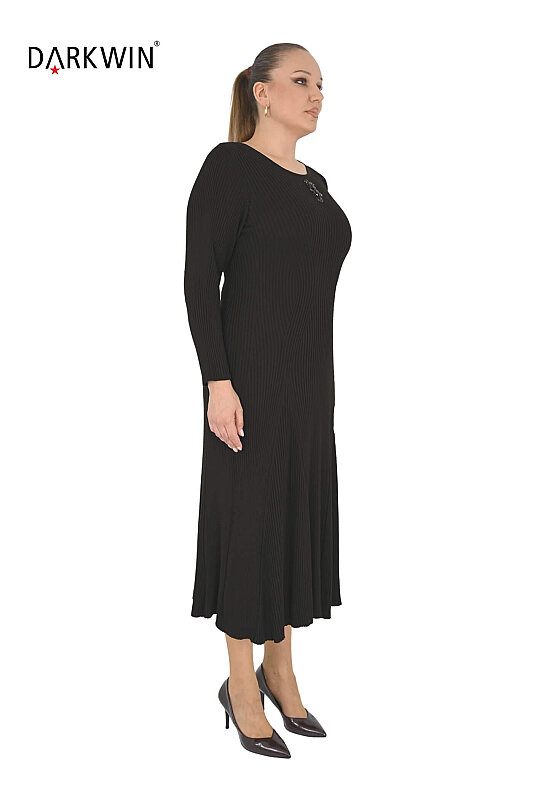B14488 DARKWIN ELBİSE K.KAHVE - DARKWIN (1)