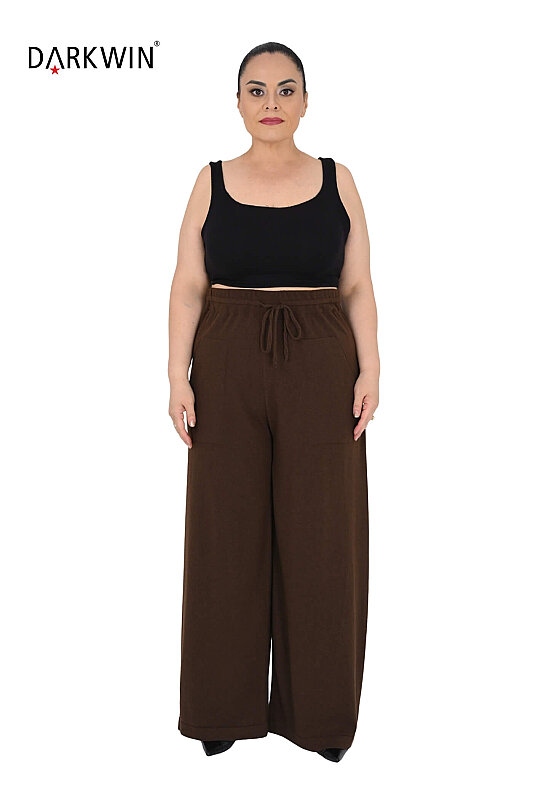 B14491 DARKWIN BLUZ-PANTOLON S.KAHVE - DARKWIN (1)