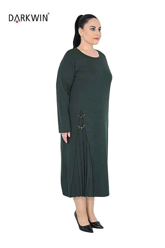 B14501 DARKWIN ELBİSE K.YESIL - Darkwin (1)