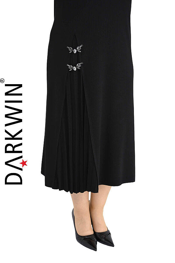 B14501 DARKWIN ELBİSE SIYAH - 4