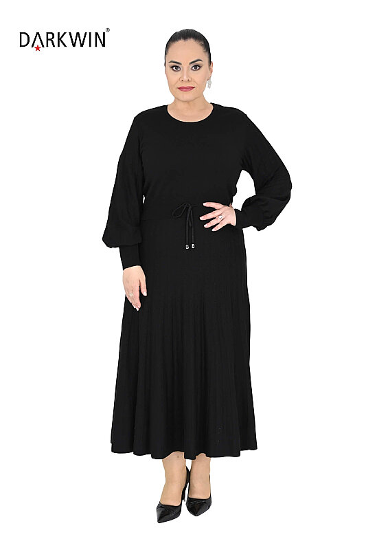 B14518 DARKWIN ELBİSE SIYAH - 4
