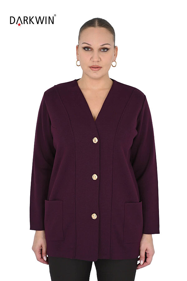 B14521 DARKWIN CEKET BORDO - 1