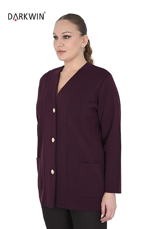 B14521 DARKWIN CEKET BORDO - Darkwin (1)