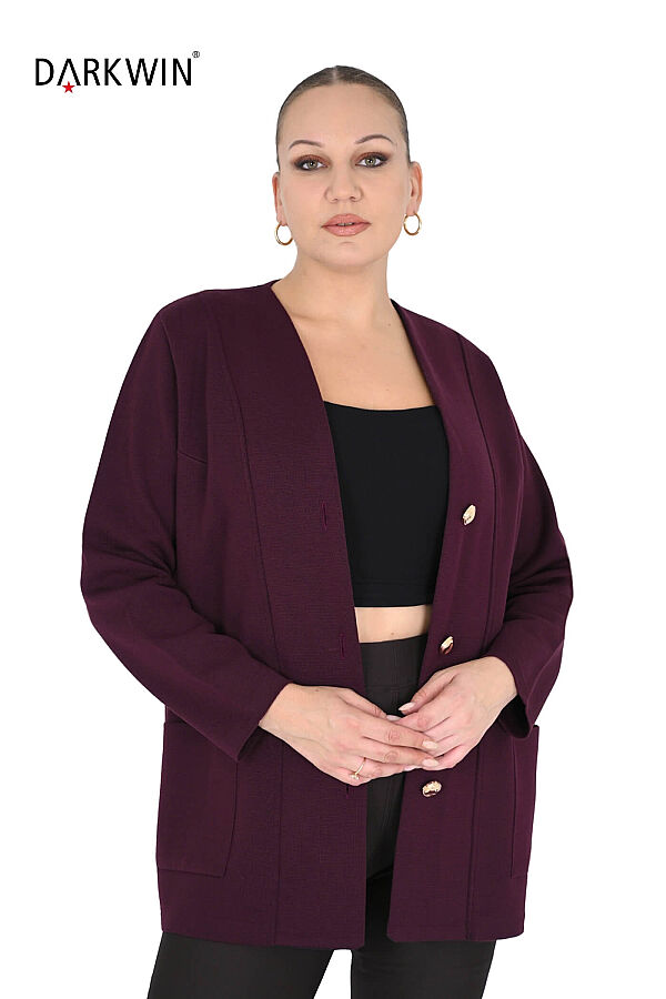 B14521 DARKWIN CEKET BORDO - 4