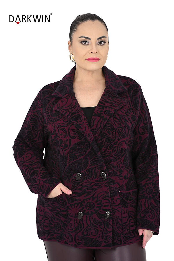 B14522 DARKWIN CEKET BORDO - 4