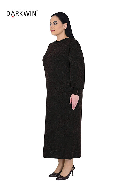 B14547 DARKWIN ELBİSE K.KAHVE-KAHVE - Darkwin (1)