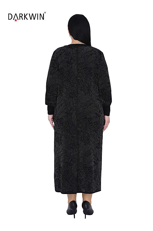 B14547 DARKWIN ELBİSE SIYAH-K.GRI - 3