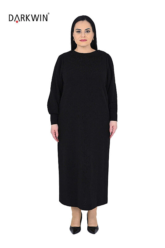 B14547 DARKWIN ELBİSE SIYAH - Darkwin