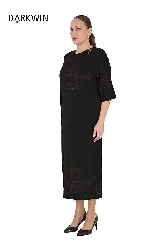 B14548 DARKWIN BLUZ-ETEK K.KAHVE-KAHVE - Darkwin (1)