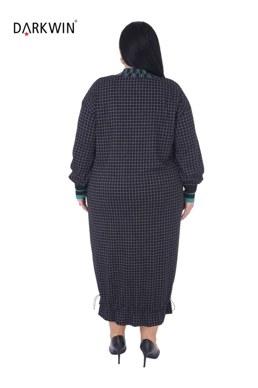 B2144 DARKWIN ELBİSE Y YESIL - Thumbnail