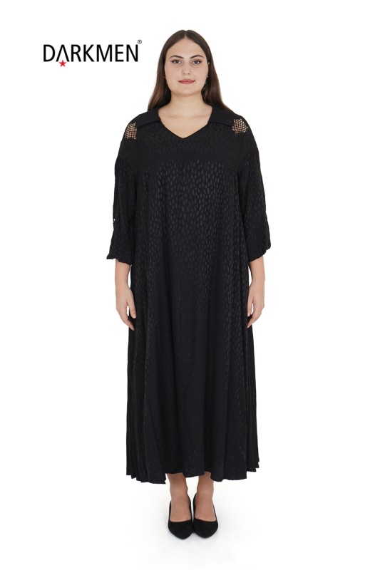 DARKWIN - B2175 DARKWIN ELBİSE SIYAH