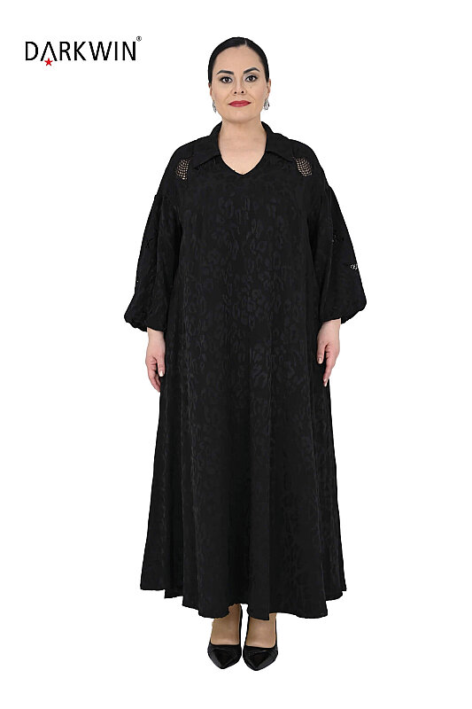 B2175 DARKWIN ELBİSE SIYAH - Darkwin