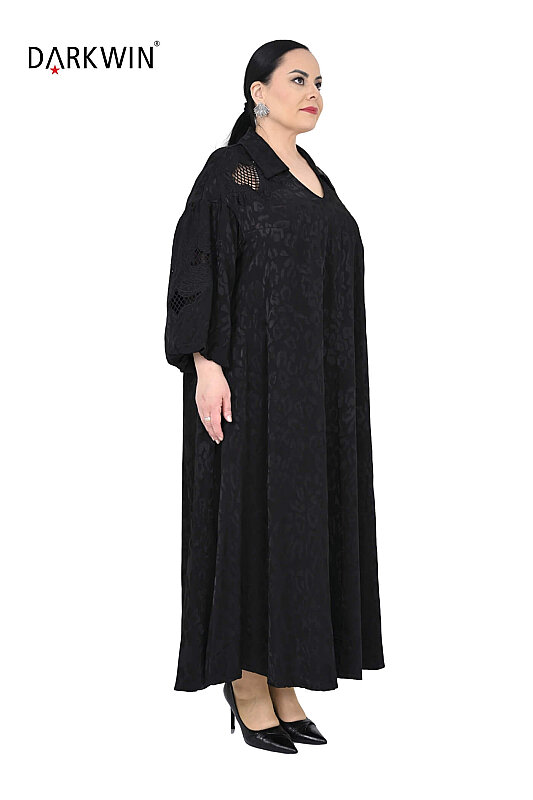 B2175 DARKWIN ELBİSE SIYAH - Darkwin (1)