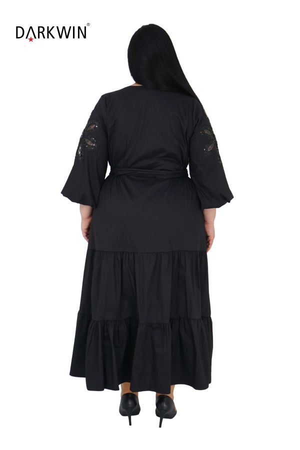 B2331 DARKWIN ELBİSE SIYAH - 3