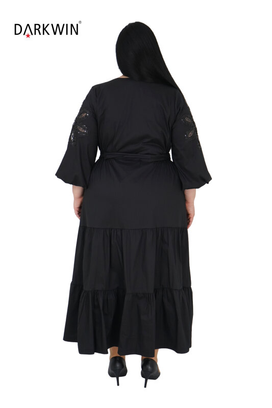 B2331 DARKWIN ELBİSE SIYAH - 3