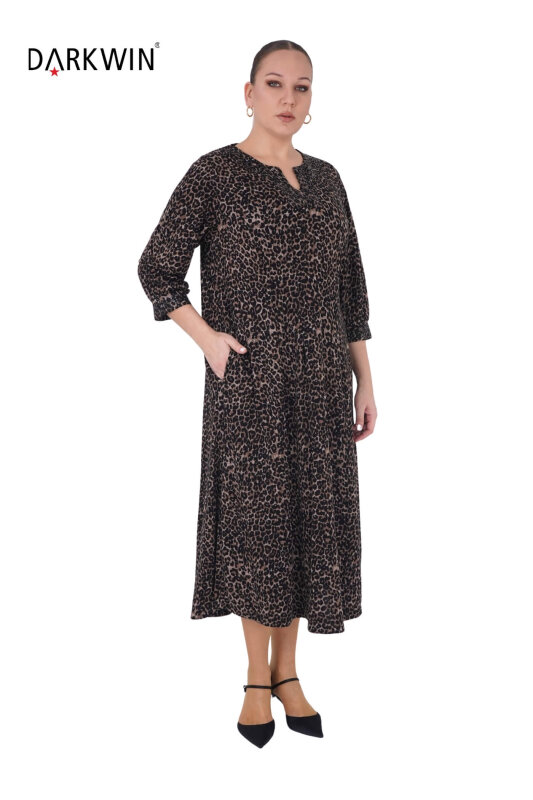 B2777 DARKWIN ELBİSE DESENLI - 4