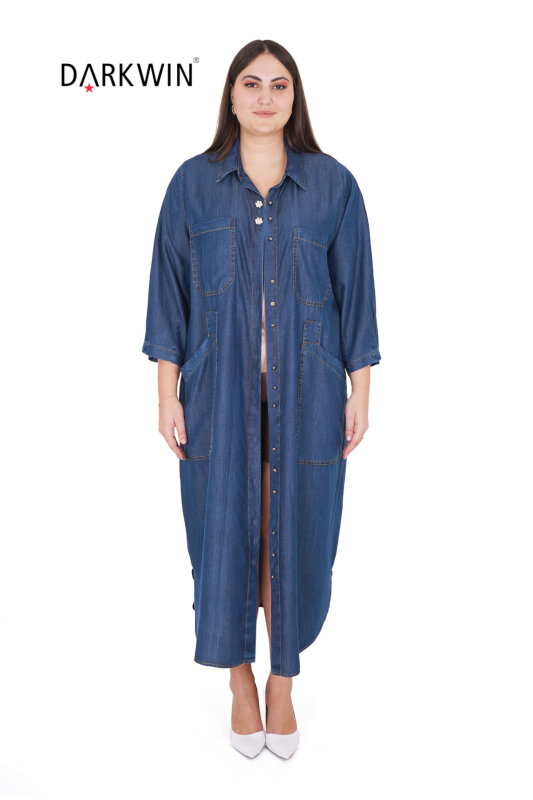 B2919 DARKWIN ELBİSE JEAN - DARKWIN (1)