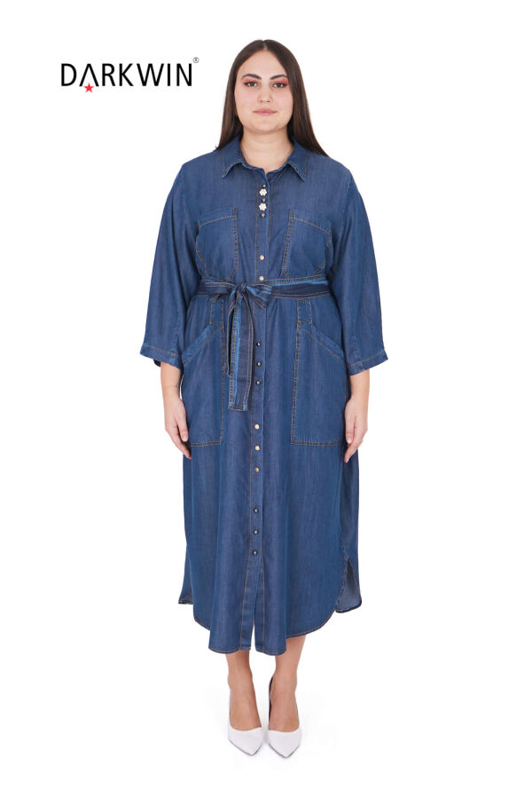 B2919 DARKWIN ELBİSE JEAN - 3