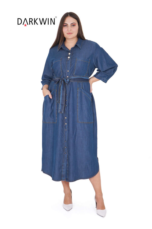 B2919 DARKWIN ELBİSE JEAN - 1