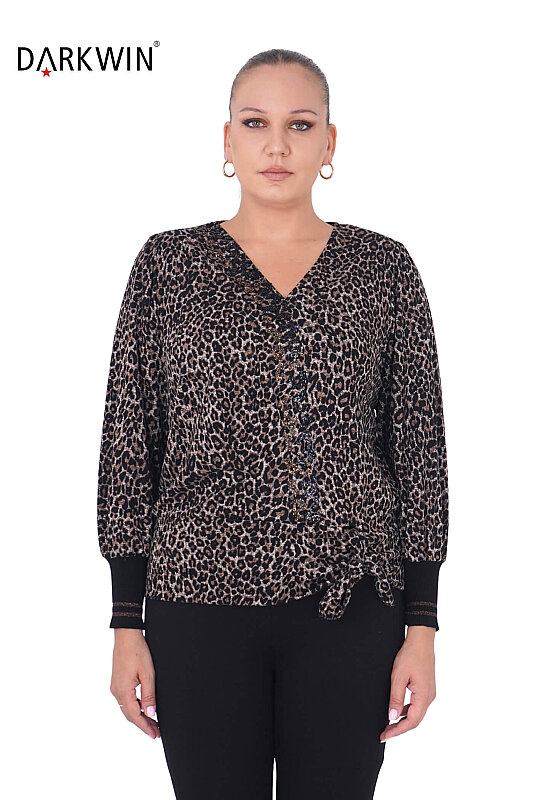 B3245 DARKWIN BLUZ DESENLI - Darkwin