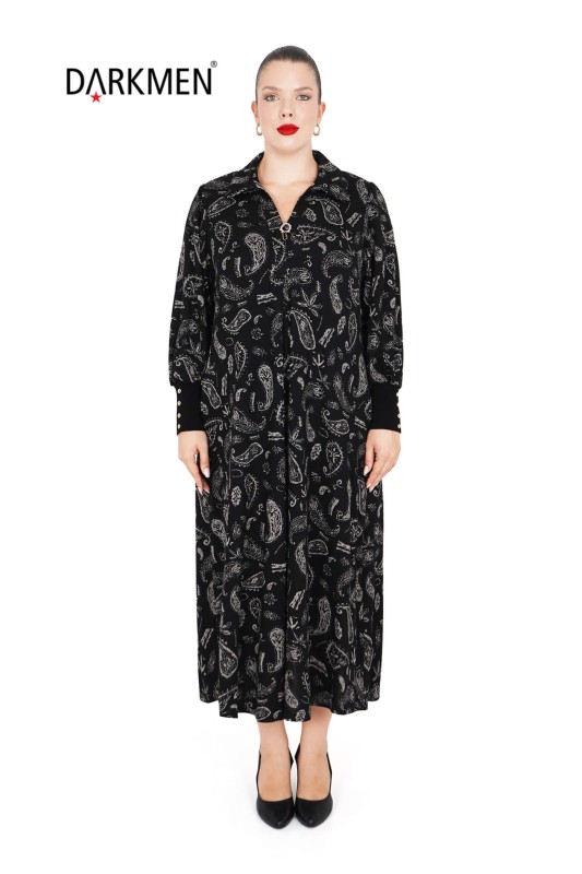 B3246 DARKWIN ELBİSE DESENLI - DARKWIN