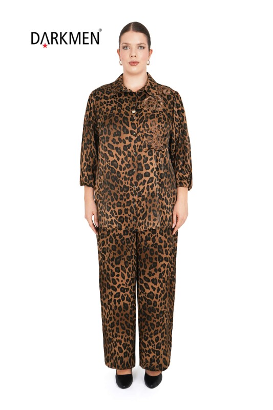 DARKWIN - B3283 DARKWIN BLUZ-PANTOLON DESENLI DARKWIN - B3283 DARKWIN BLUZ-PANTOLON DESENLI