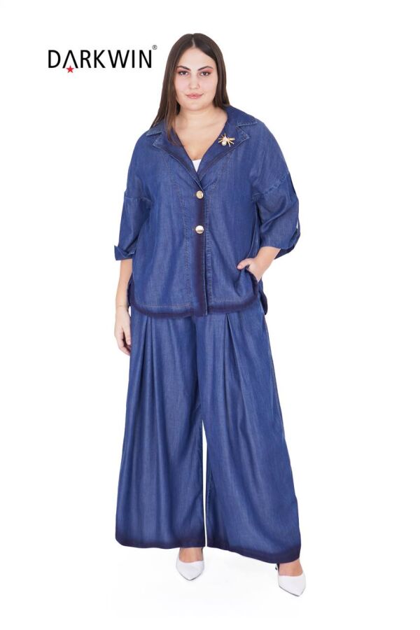 B3422 DARKWIN CEKET-PANTOLON JEAN - 4