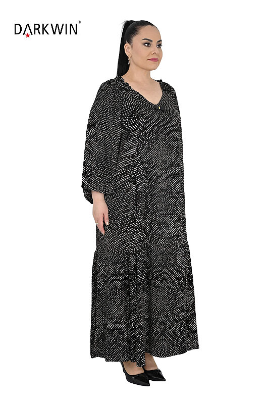 B3469 DARKWIN ELBİSE SIYAH - DARKWIN (1)