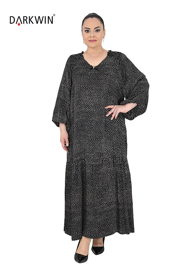 B3469 DARKWIN ELBİSE SIYAH - 4