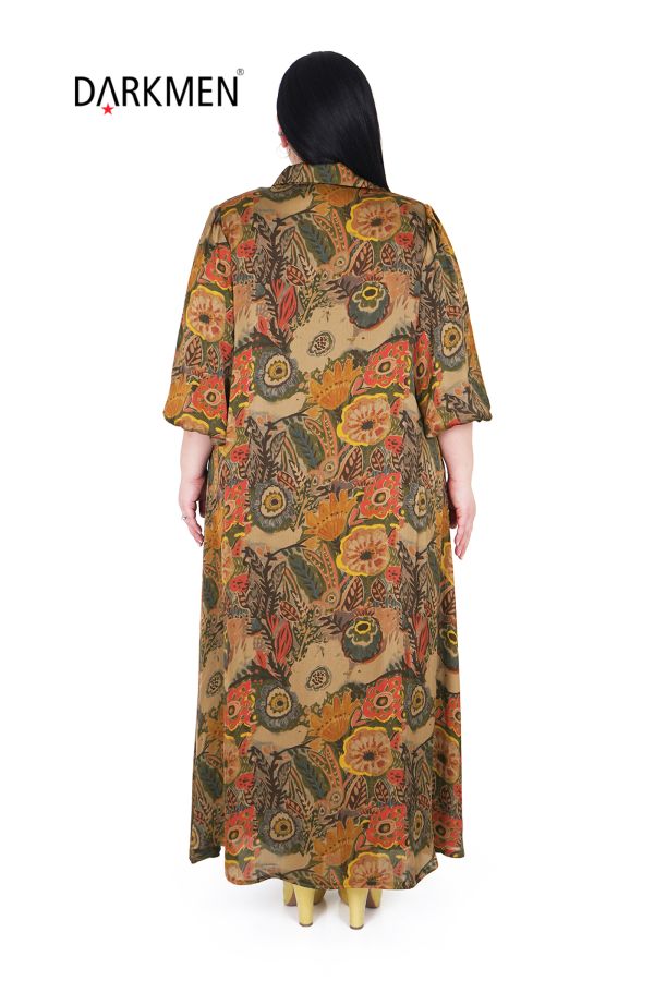 B3488 DARKWIN ELBİSE DESENLI - 2