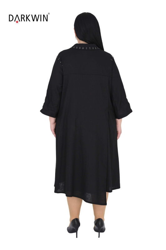 B3539 DARKWIN ELBİSE SIYAH - 3