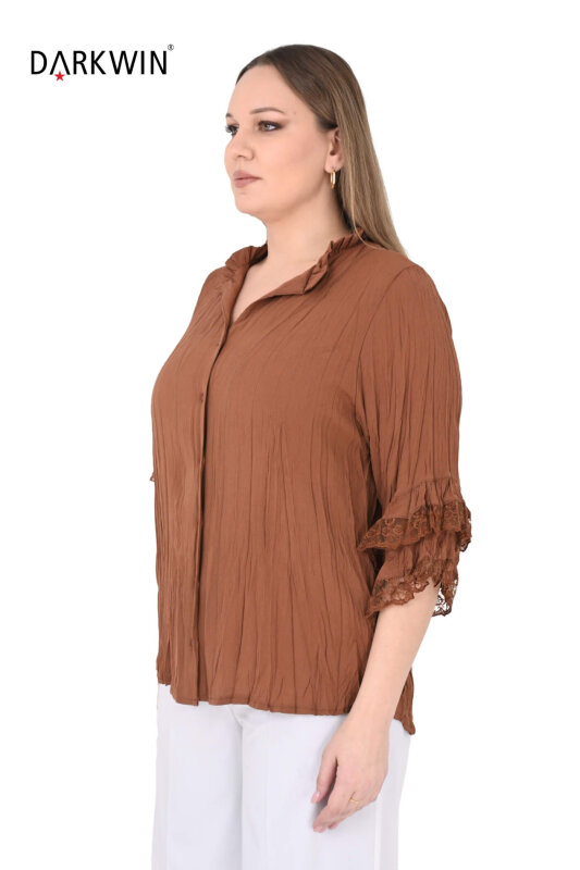 B3546 DARKWIN GÖMLEK KAHVE - DARKWIN (1)