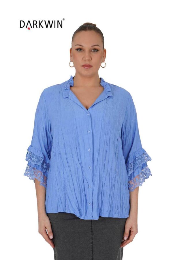 B3546 DARKWIN GÖMLEK MAVI - 1