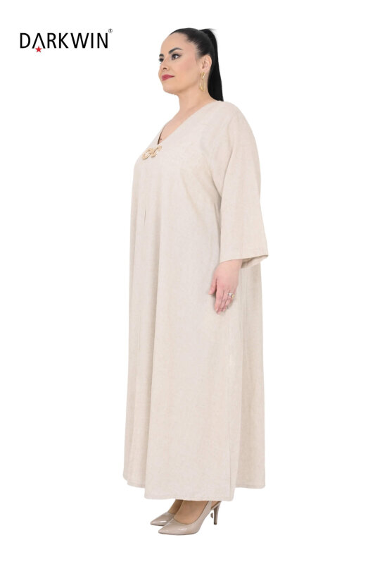 B3561 DARKWIN ELBİSE BEJ - DARKWIN (1)