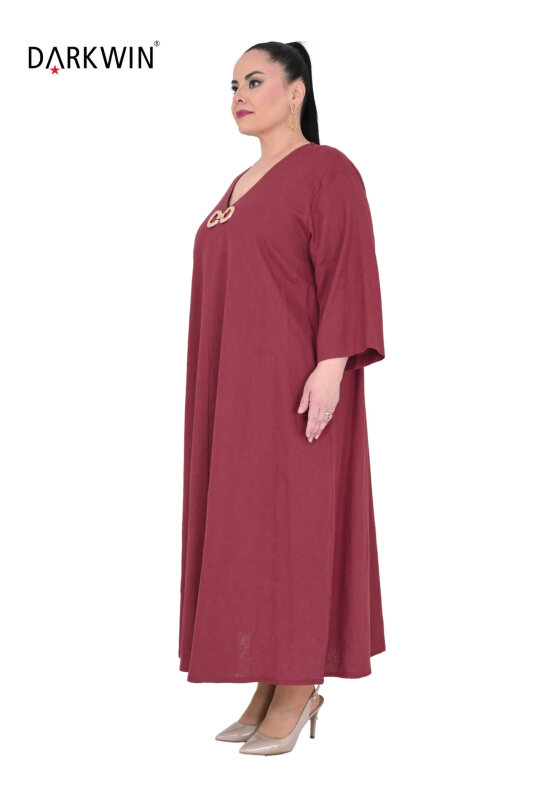B3561 DARKWIN ELBİSE KIREMIT - DARKWIN (1)