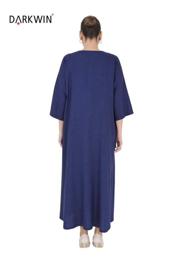 B3561 DARKWIN ELBİSE LACIVERT - 3