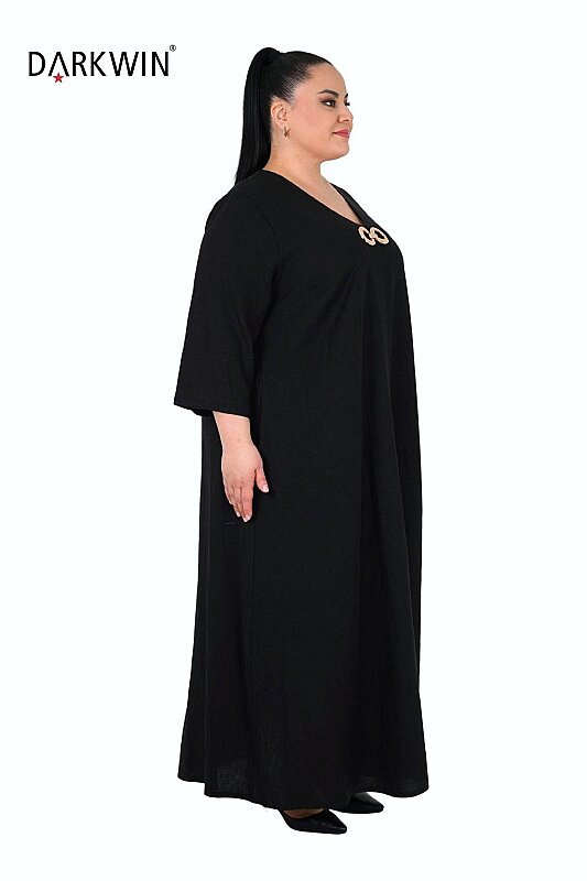B3561 DARKWIN ELBİSE SIYAH - DARKWIN (1)