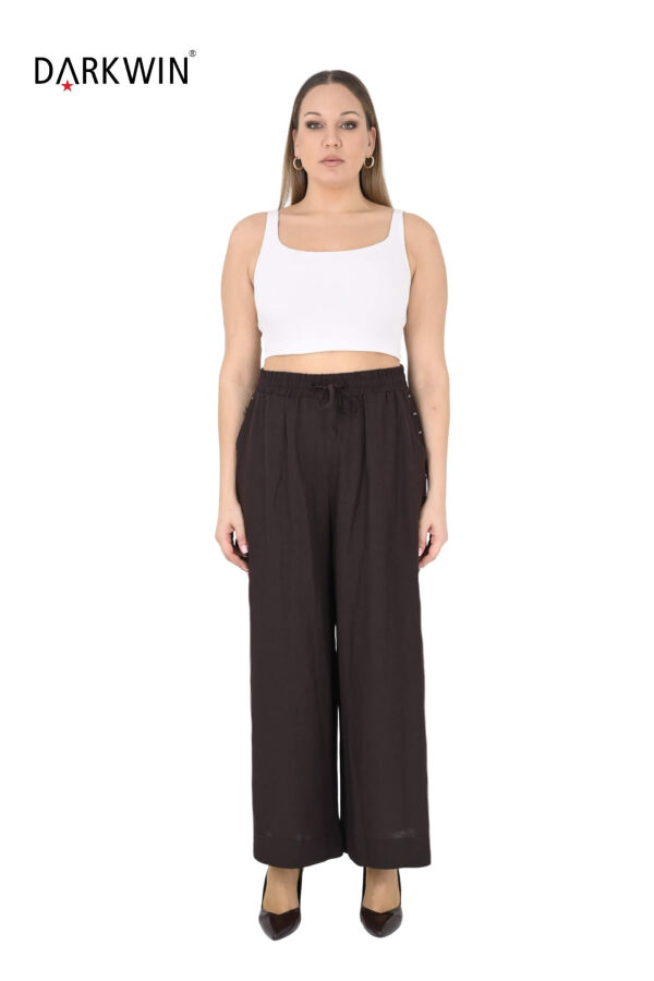 B3580 DARKWIN BLUZ-PANTOLON K.KAHVE - 4