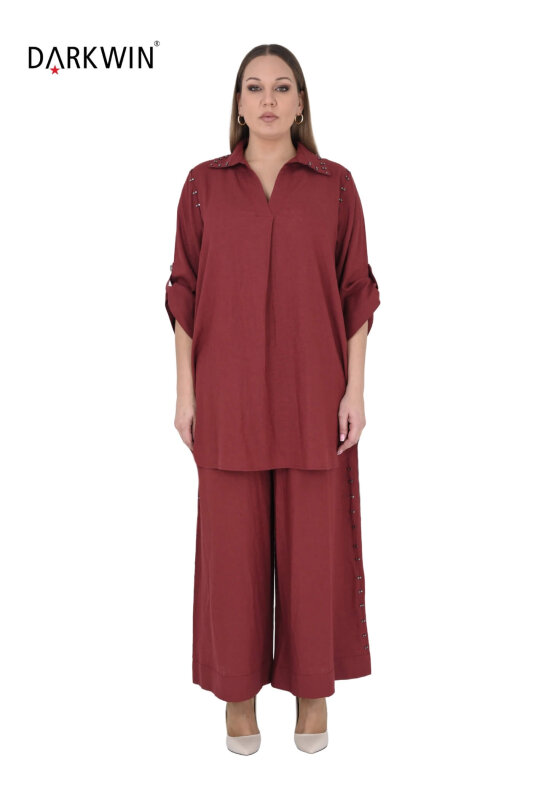 B3580 DARKWIN BLUZ-PANTOLON KIREMIT - DARKWIN