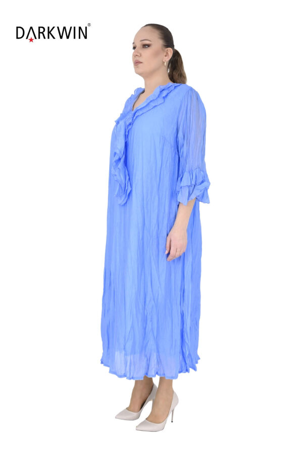 B3584 DARKWIN ELBİSE MAVI - 2