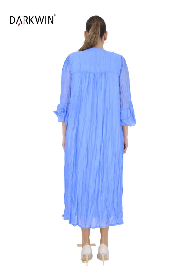 B3584 DARKWIN ELBİSE MAVI - 3