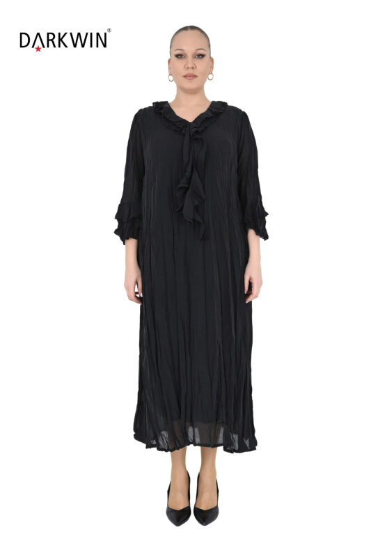 B3584 DARKWIN ELBİSE SIYAH - DARKWIN