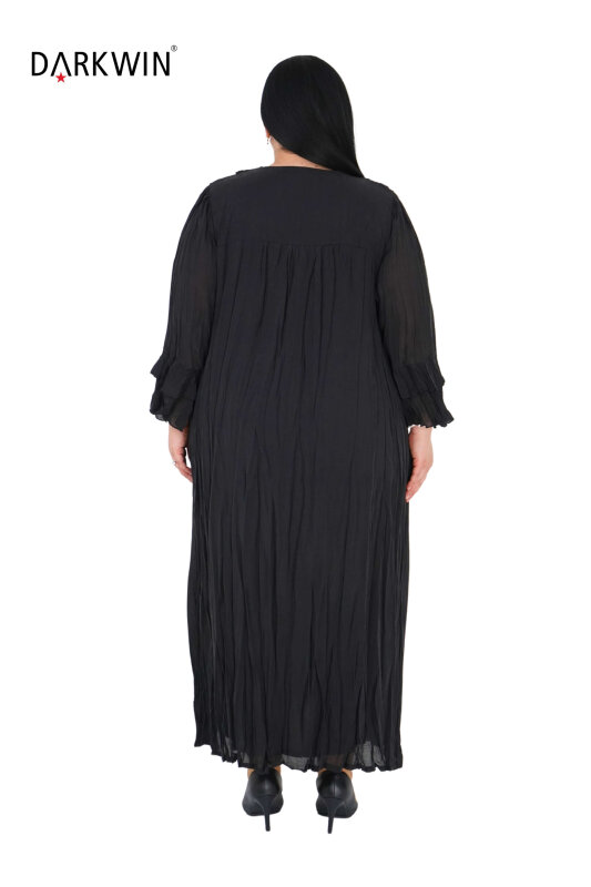 B3584 DARKWIN ELBİSE SIYAH - 5