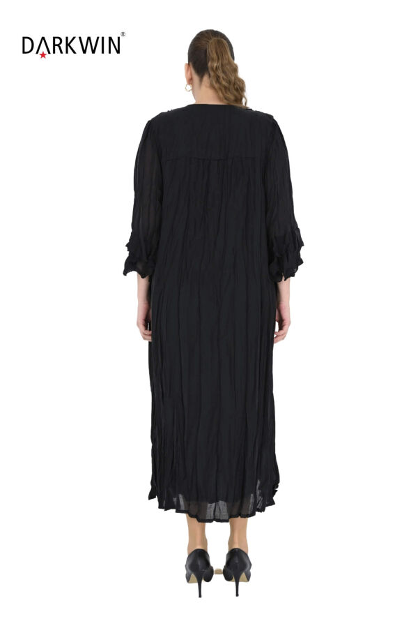B3584 DARKWIN ELBİSE SIYAH - 6