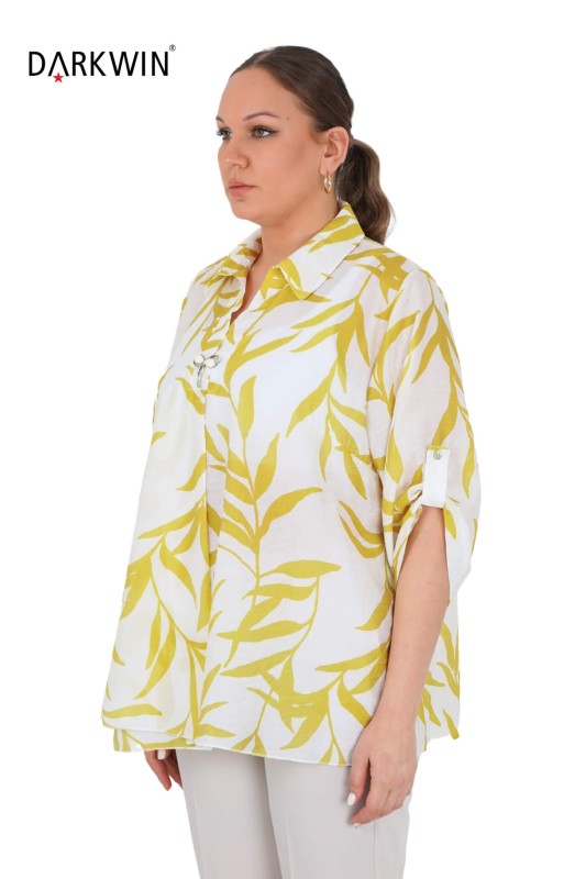 B3621 DARKWIN BLUZ SARI - Thumbnail