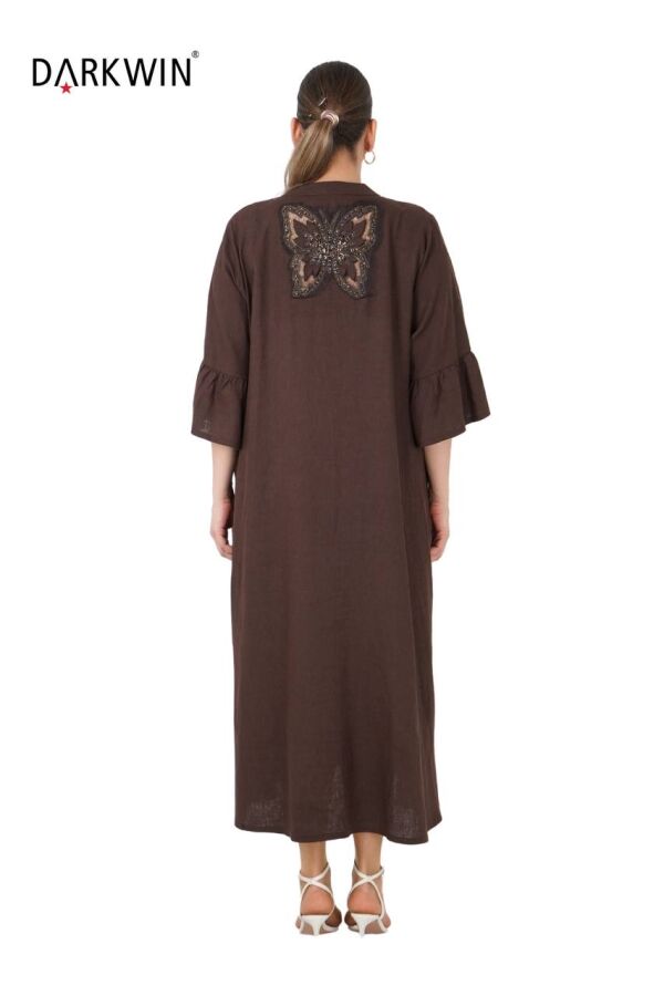 B3628 DARKWIN ELBİSE K.KAHVE - 3