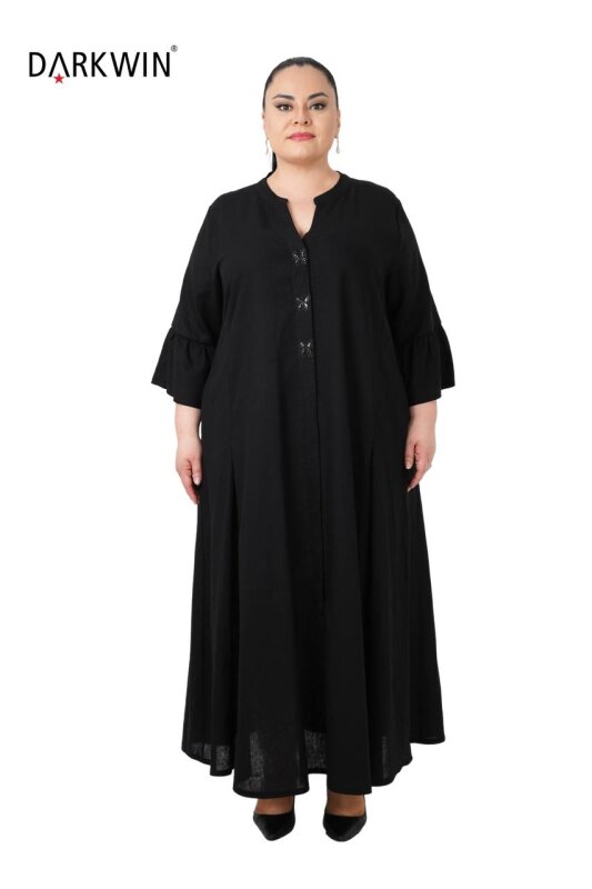 B3628 DARKWIN ELBİSE SIYAH - DARKWIN