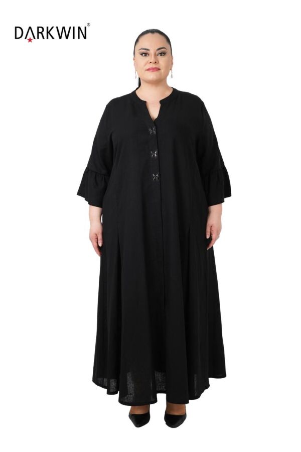 B3628 DARKWIN ELBİSE SIYAH - 1